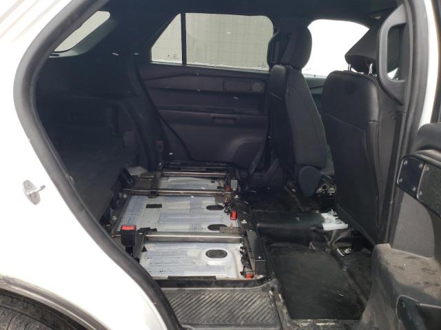 1FM5K8AB0NGA43133 - 2022 FORD EXPLORER POLICE INTERCEPTOR Weiß Foto 10