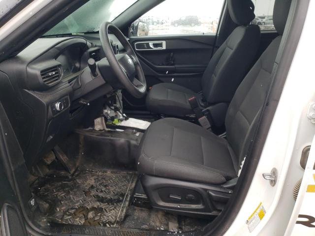 1FM5K8AB0NGA43133 - 2022 FORD EXPLORER POLICE INTERCEPTOR Weiß Foto 7