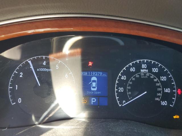 KMHGC4DD1DU228657 - 2013 HYUNDAI GENESIS 3.8L BLACK photo 9