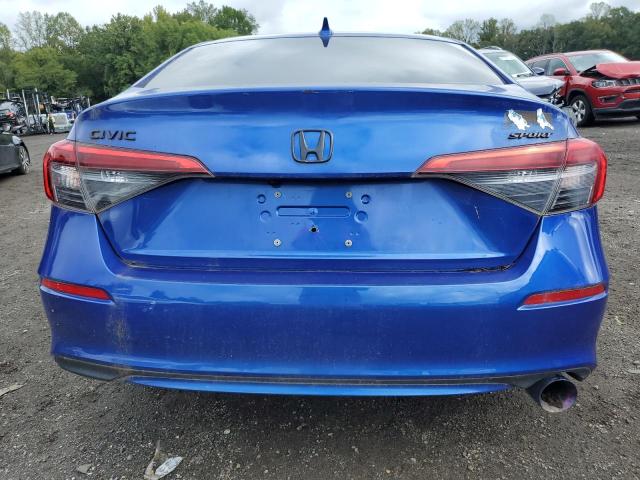 2HGFE2F53NH569746 - 2022 HONDA CIVIC SPORT Mavi foto 6