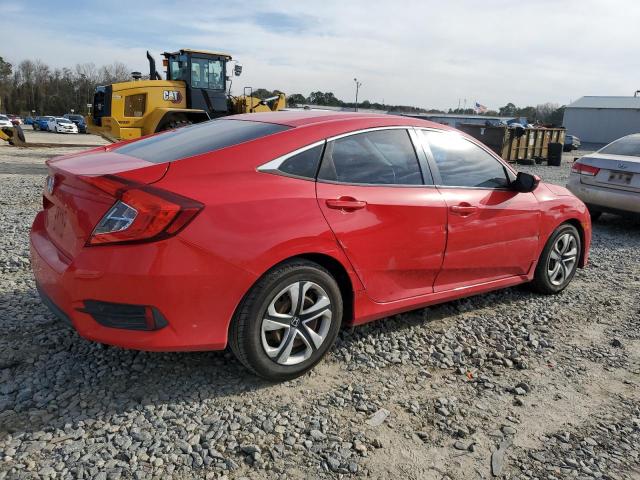 2HGFC2F52GH536794 - 2016 HONDA CIVIC LX RED photo 3