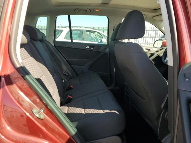 WVGAV7AX4BW000475 - 2011 VOLKSWAGEN TIGUAN S RED photo 11