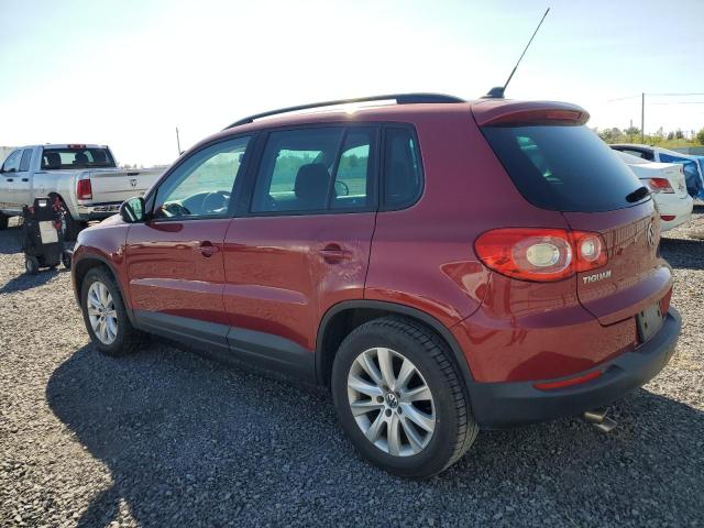 WVGAV7AX4BW000475 - 2011 VOLKSWAGEN TIGUAN S RED photo 2