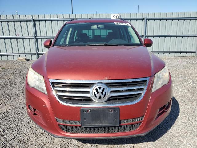 WVGAV7AX4BW000475 - 2011 VOLKSWAGEN TIGUAN S RED photo 5