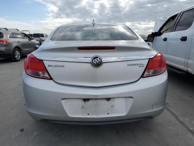 W04GN5EC0B1104110 - 2011 BUICK REGAL CXL SILVER photo 6