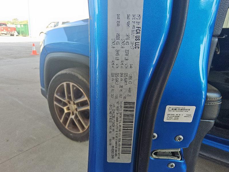 3C4NJCBB1JT124334 - 2018 JEEP COMPASS LATITUDE 蓝色 照片 13