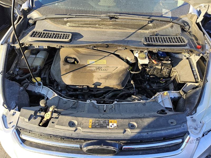 1FMCU0HX4DUA41552 - 2013 FORD ESCAPE SEL SILVER photo 12