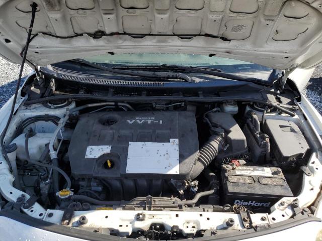 JTDBL40E99J025229 - 2009 TOYOTA COROLLA BASE WHITE photo 11