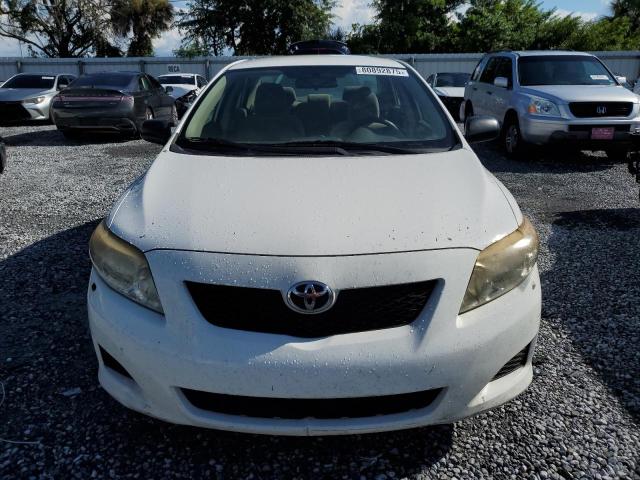 JTDBL40E99J025229 - 2009 TOYOTA COROLLA BASE WHITE photo 5