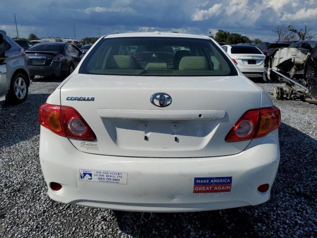 JTDBL40E99J025229 - 2009 TOYOTA COROLLA BASE WHITE photo 6