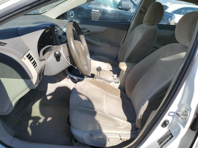JTDBL40E99J025229 - 2009 TOYOTA COROLLA BASE WHITE photo 7