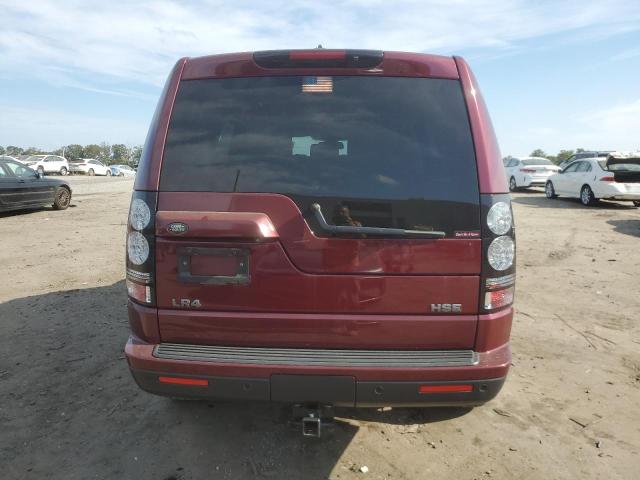 SALAG2V64GA823407 - 2016 LAND ROVER LR4 HSE BURGUNDY photo 6