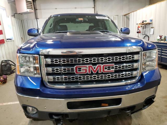 1GT121CG5DF177854 - 2013 GMC SIERRA K2500 SLT BLUE photo 5