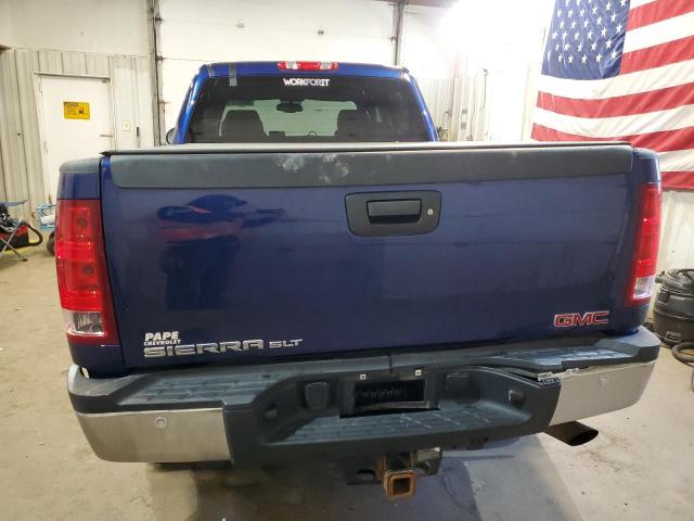 1GT121CG5DF177854 - 2013 GMC SIERRA K2500 SLT BLUE photo 6