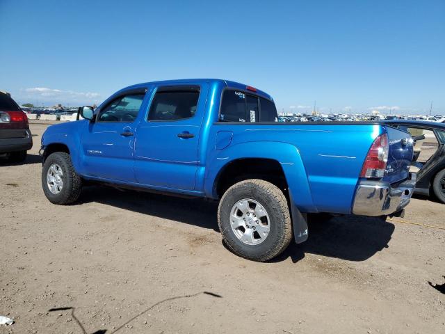 3TMLU4ENXAM055888 - 2010 TOYOTA TACOMA DOUBLE CAB BLUE photo 2