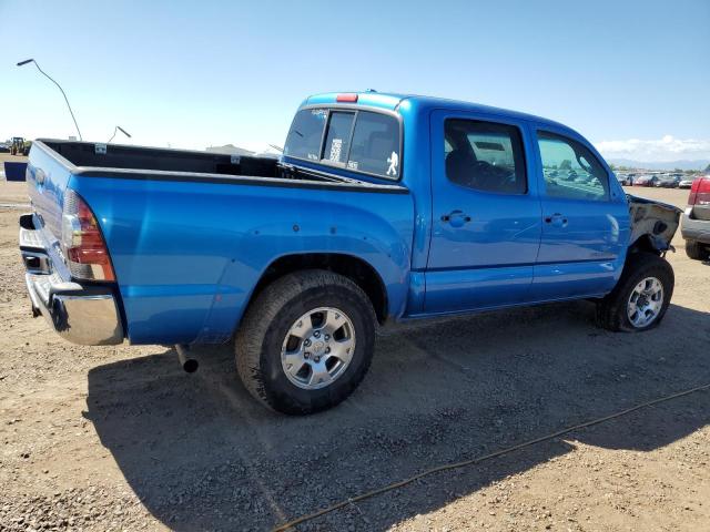 3TMLU4ENXAM055888 - 2010 TOYOTA TACOMA DOUBLE CAB BLUE photo 3