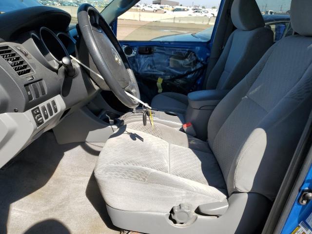 3TMLU4ENXAM055888 - 2010 TOYOTA TACOMA DOUBLE CAB BLUE photo 7