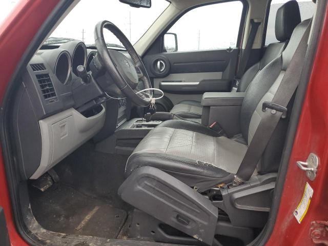 1D8GU58K87W734965 - 2007 DODGE NITRO SLT RED photo 7