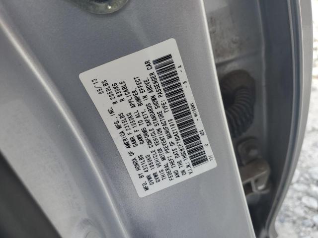 1HGCR2F79DA211816 - 2013 HONDA ACCORD EX 银色 照片 12