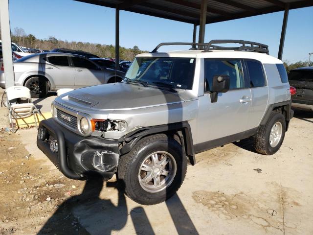 JTEZU11F370002965 - 2007 TOYOTA FJ CRUISER SILVER photo 1