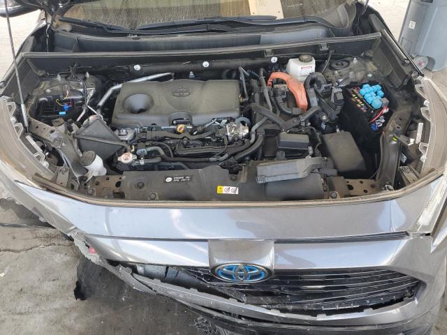 4T3T6RFV0NU093284 - 2022 TOYOTA RAV4 SE GRAY photo 11