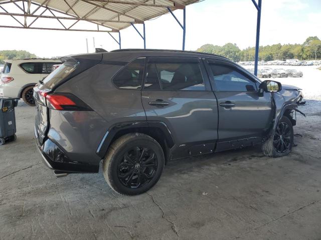 4T3T6RFV0NU093284 - 2022 TOYOTA RAV4 SE GRAY photo 3