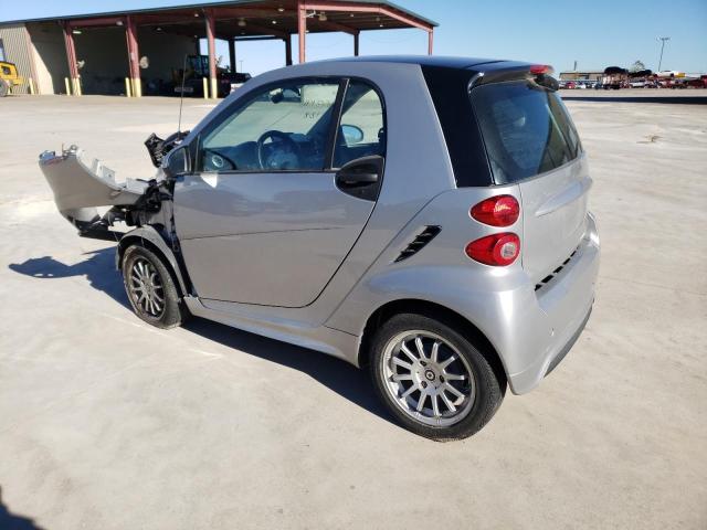 WMEEJ3BA2DK597576 - 2013 SMART FORTWO PURE SILVER photo 2