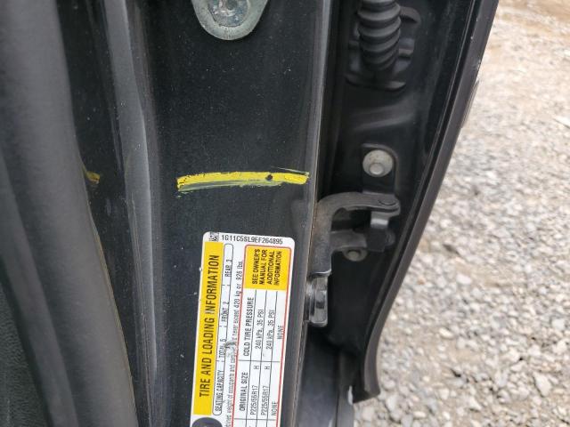 1G11C5SL9EF264895 - 2014 CHEVROLET MALIBU 1LT GRAY photo 12