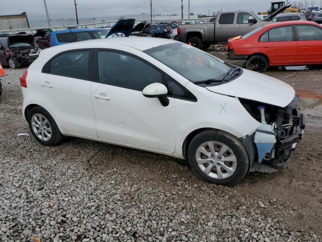 KNADN5A36C6027162 - 2012 KIA RIO EX WHITE photo 4