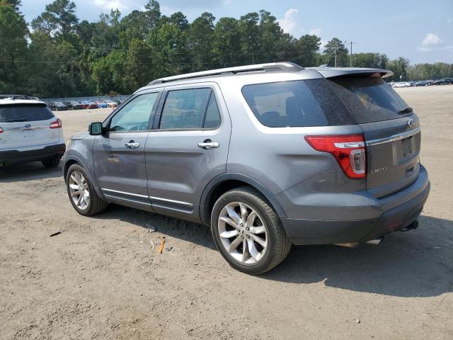 1FM5K7F94EGA52837 - 2014 FORD EXPLORER LIMITED GRAY photo 2
