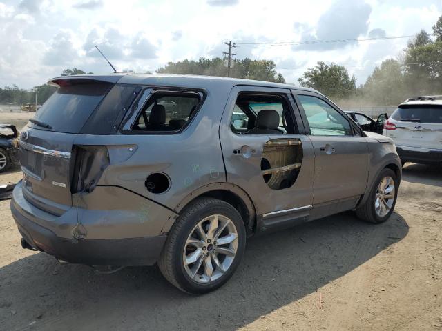 1FM5K7F94EGA52837 - 2014 FORD EXPLORER LIMITED GRAY photo 3