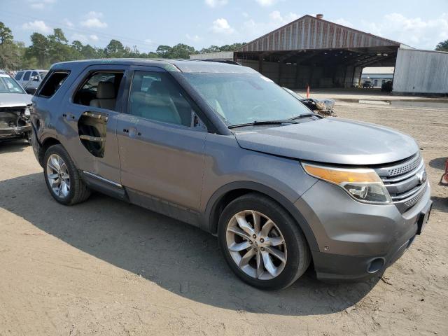 1FM5K7F94EGA52837 - 2014 FORD EXPLORER LIMITED GRAY photo 4