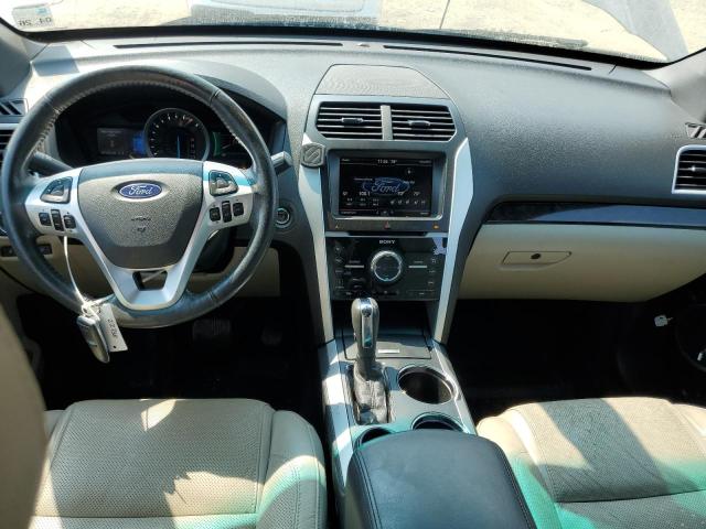 1FM5K7F94EGA52837 - 2014 FORD EXPLORER LIMITED GRAY photo 8