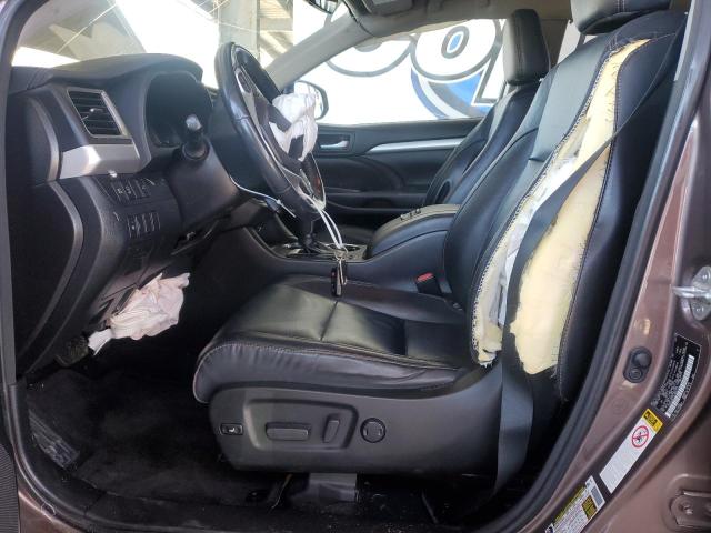 5TDJZRFH1JS827242 - 2018 TOYOTA HIGHLANDER SE Kahverengi fotoğraf 7