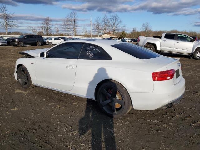 WAUVGAFR7FA010585 - 2015 AUDI S5 PRESTIGE WHITE photo 2