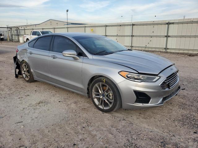 3FA6P0CD3LR177091 - 2020 FORD FUSION SEL SILVER photo 4