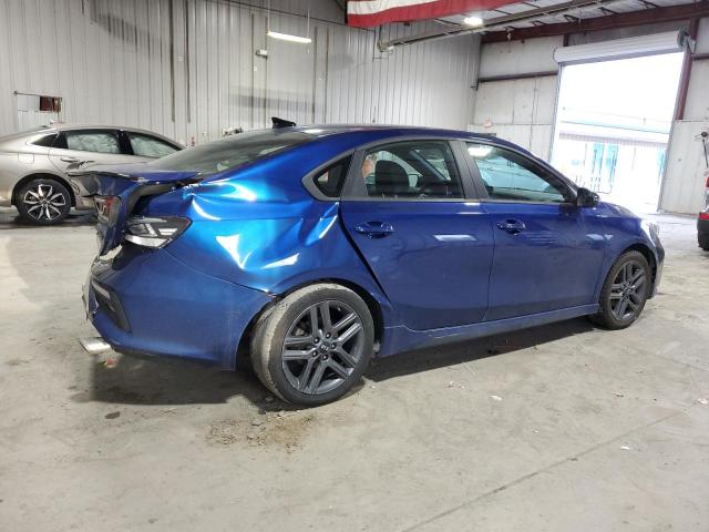 3KPF34ADXME308669 - 2021 KIA FORTE GT LINE BLUE photo 3