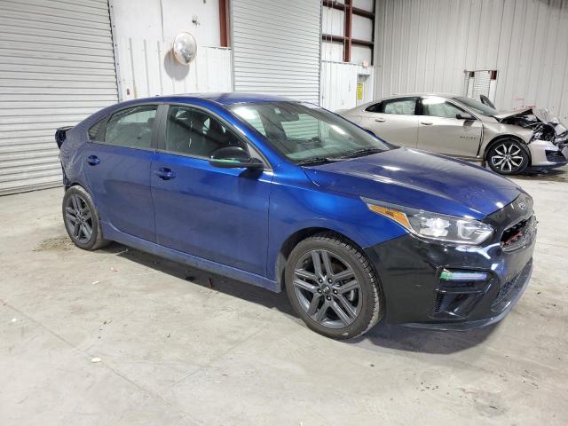 3KPF34ADXME308669 - 2021 KIA FORTE GT LINE BLUE photo 4