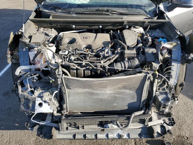 4T3RWRFV3MU027871 - 2021 TOYOTA RAV4 XLE GRAY photo 11