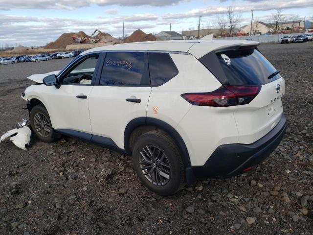 JN8AT3AB9MW218927 - 2021 NISSAN ROGUE S WHITE photo 2