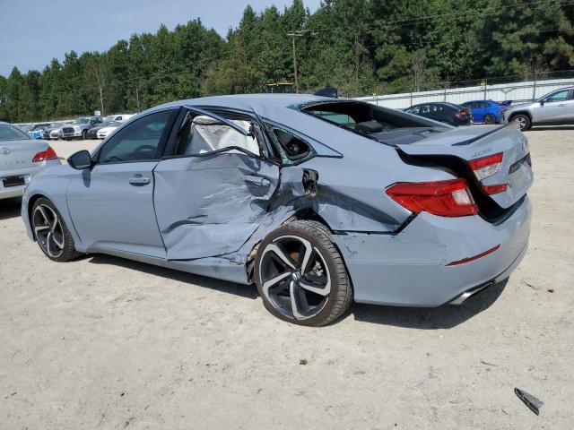 1HGCV1F36NA122242 - 2022 HONDA ACCORD SPORT 灰色 照片 2