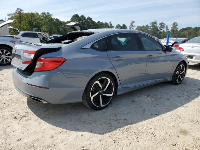 1HGCV1F36NA122242 - 2022 HONDA ACCORD SPORT 灰色 照片 3