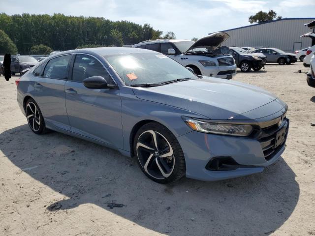 1HGCV1F36NA122242 - 2022 HONDA ACCORD SPORT 灰色 照片 4