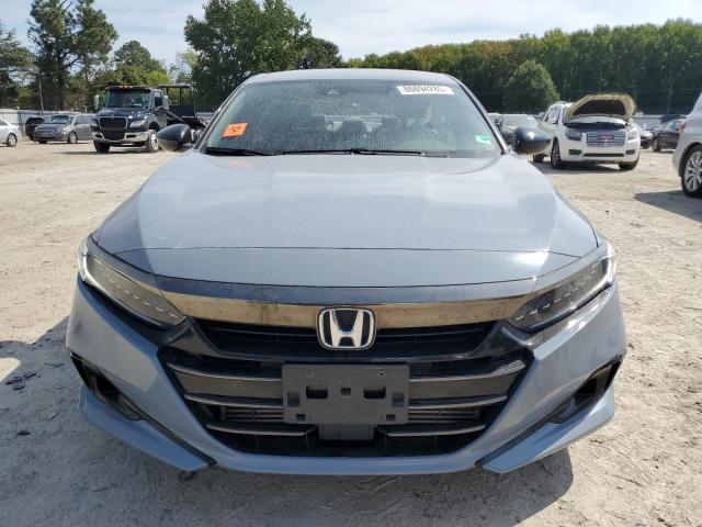 1HGCV1F36NA122242 - 2022 HONDA ACCORD SPORT 灰色 照片 5