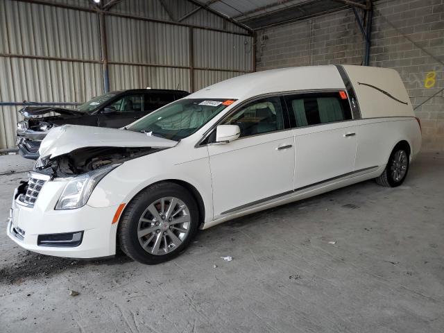 2GEXG7U31D9500517 - 2013 CADILLAC XTS FUNERAL COACH WHITE photo 1