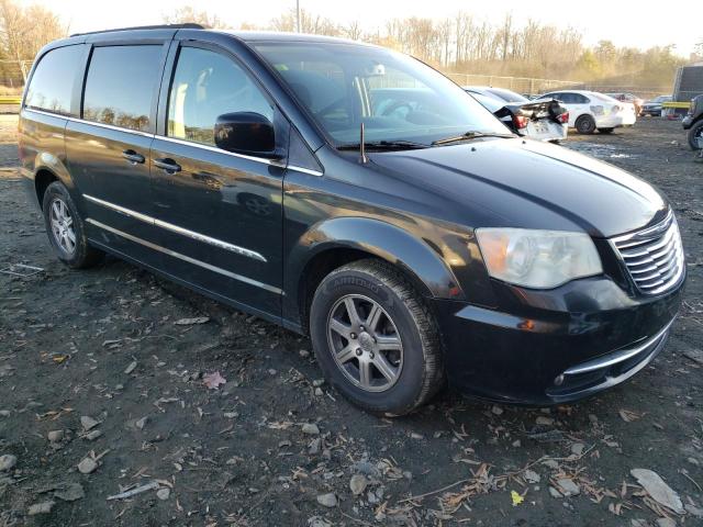 2C4RC1BG4CR127164 - 2012 CHRYSLER TOWN & COU TOURING BLACK photo 4