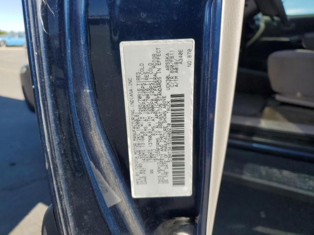 5TBRT34153S409270 - 2003 TOYOTA TUNDRA ACCESS CAB SR5 BLUE photo 12