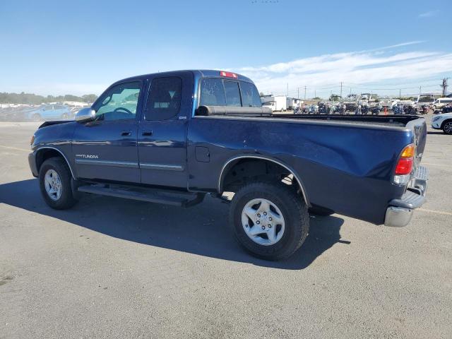 5TBRT34153S409270 - 2003 TOYOTA TUNDRA ACCESS CAB SR5 BLUE photo 2
