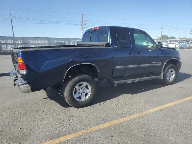 5TBRT34153S409270 - 2003 TOYOTA TUNDRA ACCESS CAB SR5 BLUE photo 3