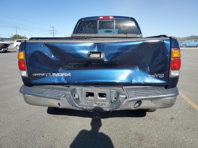 5TBRT34153S409270 - 2003 TOYOTA TUNDRA ACCESS CAB SR5 BLUE photo 6